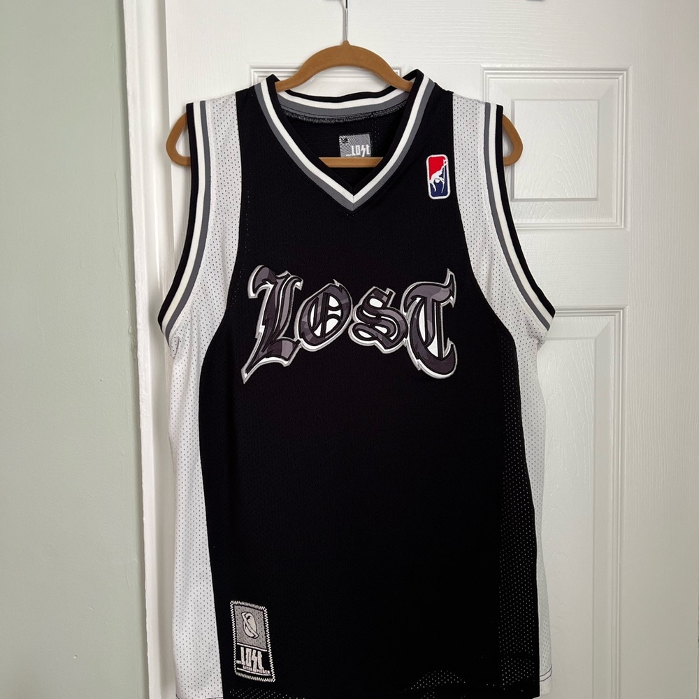 Vintage Lost Skate Jersey (white/black)